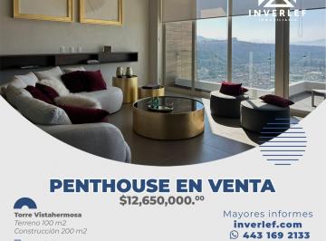 Departamento de 2 habitaciones, Morelia · Venta de Penthouse en Torre Vista Hermosa Tres Marías
