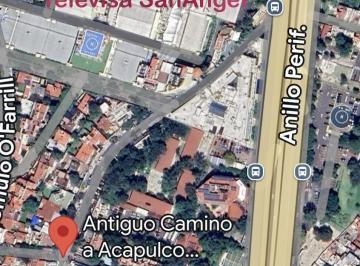 Terreno comercial , Alvaro Obregón · Terreno Comercial San Angel Inn Amplio Uso de Suelo