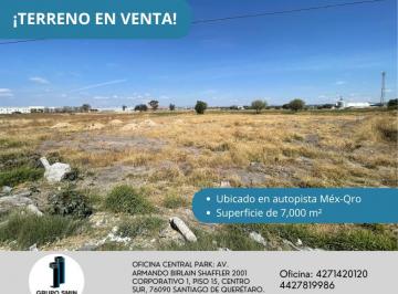Terreno / Lote , Pedro Escobedo · Terreno Comercial de 7,000 m² en Venta en Autopista México - Querétaro