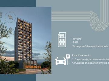 Departamento · 81m² · 2 Recámaras · 2 Estacionamientos · Departamento en Venta en Colomos Providencia Mod B2 302