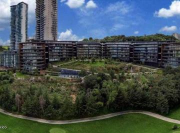 Departamento · 338m² · 3 Recámaras · 2 Estacionamientos · Departamento con Terraza y Carril de Nado, Bosque Real, Huixquilucan