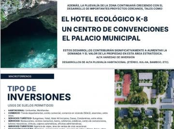 Terreno / Lote · 15499m² · Macrolote Ruta de Los Cenotes Km 1.5