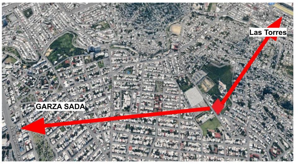 Land for Rent Between Roma and Jardines de Roma: 2,500 and 700 m²