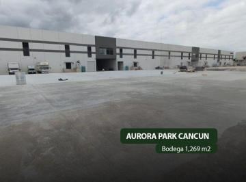 Bodega comercial , Cancún · Bodega Industrial en Renta en Aurora Park Cancun F - 1006