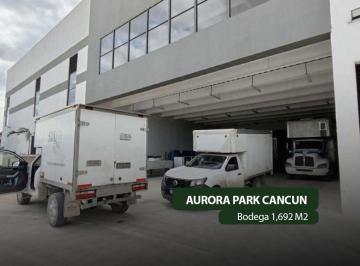 Bodega comercial , Cancún · Bodega Industrial en Renta en Aurora Park Cancun F - 1005