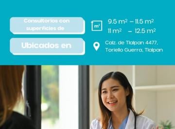 Local comercial de 1 habitación, Tlalpan · Excelentes Consultorios en Renta en Zona de Hospitales, Tlalpan