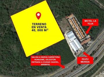 Terreno comercial , Mérida · Terreno Comercial Al Poniente de Mérida, en Ciudad Caucel.