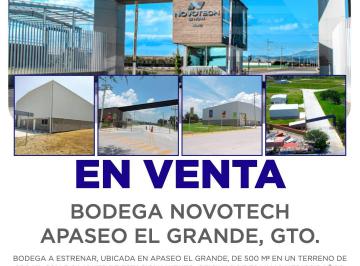 Bodega comercial , Apaseo el Alto · Venta Bodega Novotech Apaseo El Alto, Gto