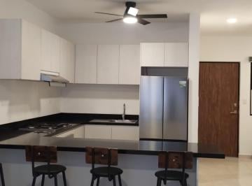 Departamento de 2 habitaciones, Puerto Morelos · Departamento en Renta. Amueblado. 2 Recamaras, 2 Baños. Condo Nuevo
