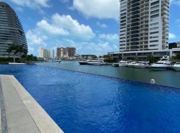 Departamento · 255m² · 3 Recámaras · Renta Departamento 3rec Puerto Cancun
