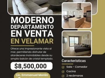 Departamento · 2 Recámaras · 1 Estacionamiento · Departamento en Venta en Torre Capri