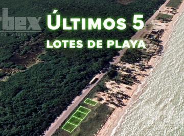 Terreno / Lote · 180m² · 5 Lotes de Playa en Venta Sobre Carretera