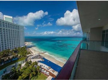 Departamento · 197m² · 3 Recámaras · 2 Estacionamientos · Departamento en Renta en Punta Cancún, Zona Turística