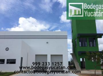 Bodega comercial , Mérida · Estrena Bodega 813 m² en Renta con Andenes y Oficinas Sanitarios
