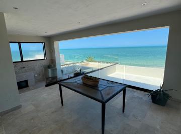 Roof Top · Pent House Frente Al Mar en Venta, Equipado y Amueblado en Telchac Puerto (Kinuh)
