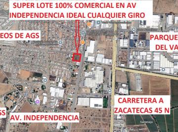 Terreno / Lote , Aguascalientes · Terreno en Venta en Aguascalientes Norte Una Hectarea Super Comercial