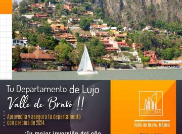 Departamento · 67m² · 2 Recámaras · 2 Estacionamientos · Departamento en Valle de Bravo