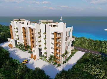 Departamento · 123m² · 2 Recámaras · 1 Estacionamiento · Beachfront Luxury en Cozumel – Tu Refugio Frente Al Mar