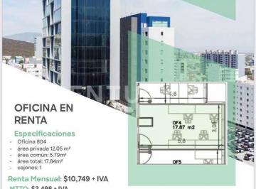 Oficina · 12m² · 1 Estacionamiento · Oficina en Renta en Col. San Jeronimo en Monterrey