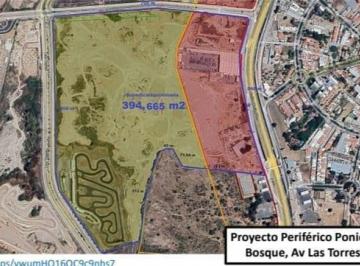 Terreno / Lote · 504601m² · Terreno en Periférico Poniente y Av del Bosque, Av Las Torres
