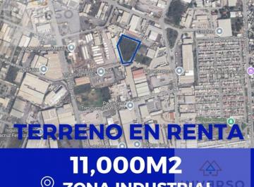 Terreno / Lote · 11000m² · Terreno en Renta de 11,000 m² en Zona Industrial