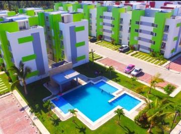 Departamento · 60m² · 3 Recámaras · 1 Estacionamiento · Departamento en Fraccionamiento Puerta Al Sol Cond. Subancuy