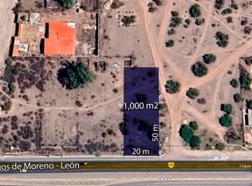 Terreno / Lote · 1000m² · Terreno en Venta Carr. León - Lagos 1,000 m²