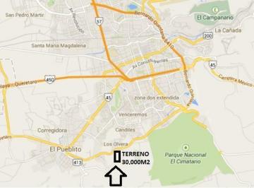 Terreno / Lote · 30000m² · Macro Lote en Venta, Libramiento Sur Poniente, Querètaro - (4)