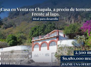 Casa de 5 habitaciones, Chapala · ¡Casa en Venta en Chapala, a Precio de Terreno!