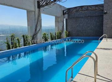 Alberca · Departamento en Renta en Miguel Hidalgo, Lomas de Soteldo Ea 26 - 1695