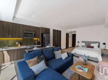 Departamento · 46m² · 1 Recámara · Loft en Renta Col. Roma Norte