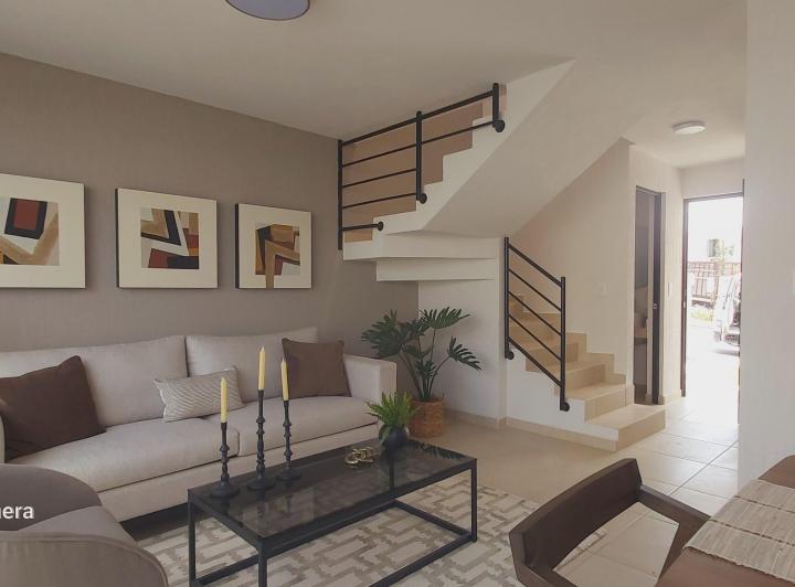 Bonitas Casas en Venta 3 Rec Casa Club Vig 24/7 Queretaro (15 Min Juriq ...