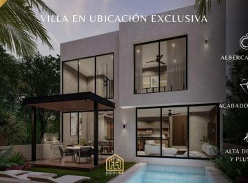 Villa · 180m² · 3 Recámaras · Villa en Tulum Country Club, a Sólo 3 Minutos del Mar, Campo de Golf y Canchas de Padel