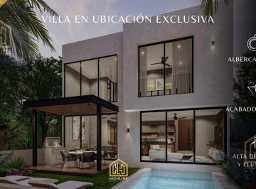 Villa · 180m² · 3 Recámaras · Villa en Tulum Country Club, a Sólo 3 Minutos del Mar, Campo de Golf y Canchas de Padel