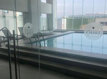 Departamento de 2 habitaciones, Alvaro Obregón · Renta Departamento Amenidades en La Plaza The Point Santa Fe Alberca Roof Gym Balcón