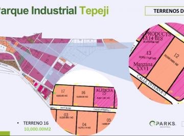 Terreno industrial , Tepeji del Río de Ocampo · Terreno Industrial Park Tepeji
