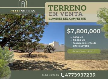 Terreno / Lote , León · Oportunidad Terreno en Venta en Cumbres del Campestre