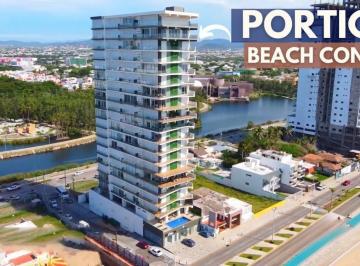 Departamento de 2 habitaciones, Mazatlán · Departamento en Venta en Mazatlan, Sinaloa (Torre Portico, Frente Al Mar)