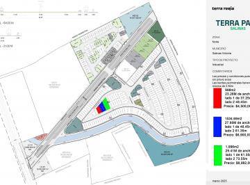 Terreno / Lote , Salinas Victoria · Terreno en Venta - Terra Park Salinas (Listo Para Escriturar)
