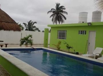 Casa · 689m² · 2 Recámaras · 3 Estacionamientos · Hermosa Casa en Venta Chelem Progreso (Fvc - 2551