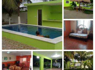 Casa · 689m² · 2 Recámaras · 3 Estacionamientos · Exclusividad Hermosa Casa en Venta Chelem Progreso (Fvc - 2551