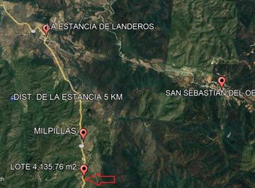Terreno / Lote · 4136m² · Venta Lote Predio de Montaña en Carr Fed 544 Cerca San Sebastián del Oeste Excelente Clima Entorno N