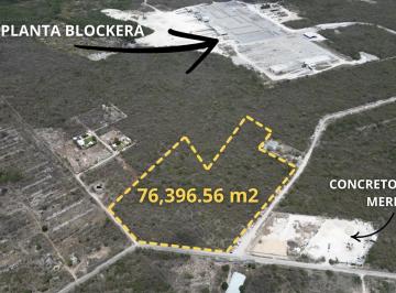 Terreno / Lote , Mérida · Terreno Industrial/comercial en Dzitya, Cerca de Blockera Mitza.
