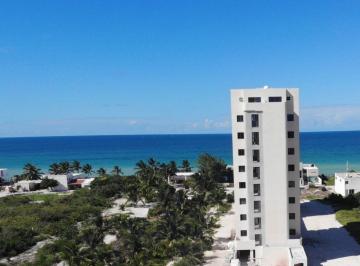 Departamento de 2 habitaciones, Dzemul · Departamento en Venta Frente Al Mar en San Benito, Yucatán, México