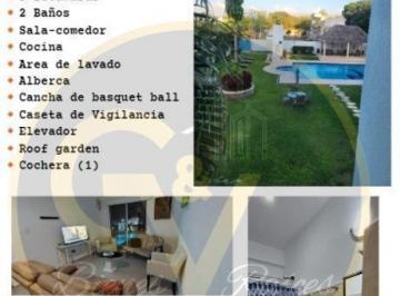 Departamento · 100m² · 3 Recámaras · 1 Estacionamiento · Departamento Amueblado en Venta