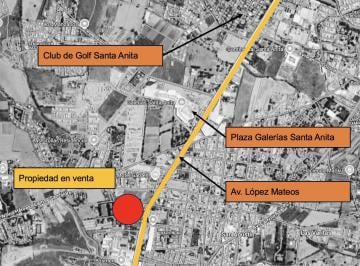 Terreno / Lote , Tlajomulco de Zúñiga · Terreno Comercial en Av Lopez Mateos Superficie 3,000 m²