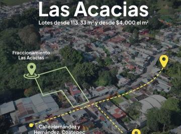 Terreno / Lote · 118m² · Venta de Terreno 8 en Fraccionamiento en Coatepec