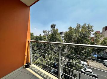 Departamento de 2 habitaciones, Iztacalco · Excelente Departamento Amueblado en Renta con Balcon y Roof Garden Comun