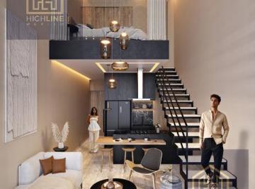 Departamento · 53m² · 1 Recámara · 1 Estacionamiento · Bella Ame Venta Loft 1 Habitación a 1cuadra del Cocobongo y La 5ta Av Playa del Carmen