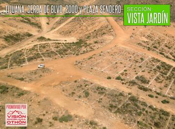 Terreno / Lote , Tijuana · Lotes $2,965.69 Pesos Mensuales Sin Enganche 2,690.98 Ft² (250 M&sup2;)